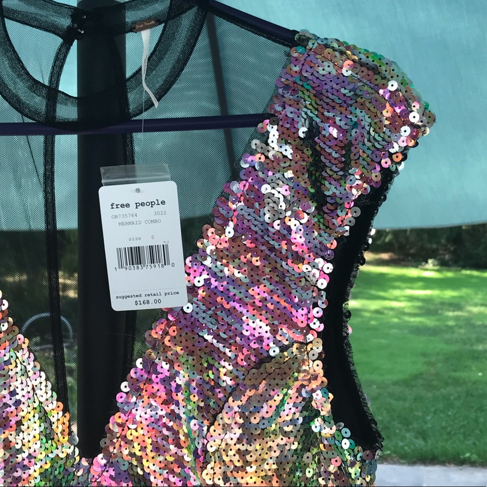 🌵NWT🌵Free People Dance ‘Til Dawn Mermaid Dress - Picture 4 of 14